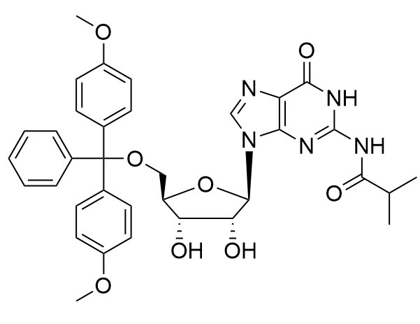 5'-O-(4,4'-二甲氧基三苯甲基)-N2-異丁?；?2'-鳥苷